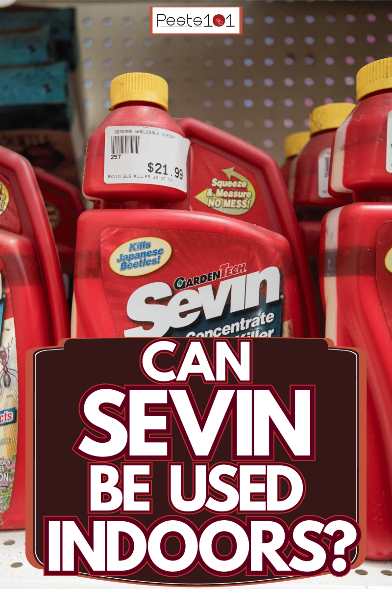Containers of Sevin bug killers, Can Sevin Be Used Indoors?